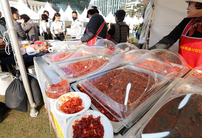'인기만점 전라남도 젓갈'